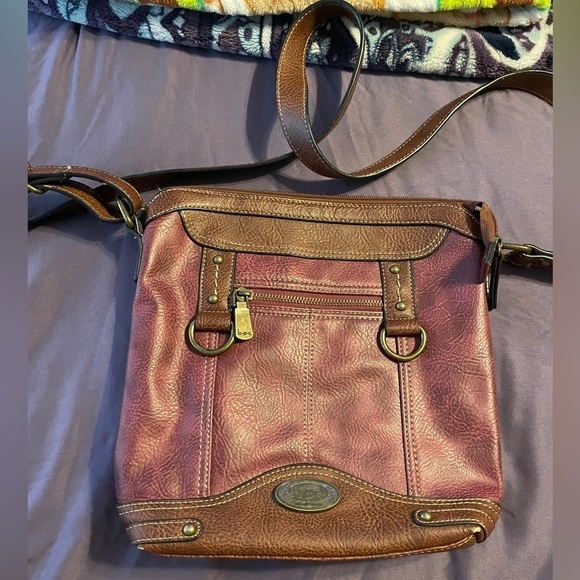 boc Handbags - B.O.C Born Concept Beautiful Burgundy Purse Crossbody Medium Sized